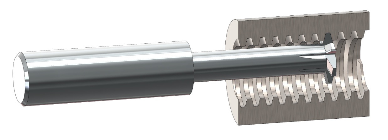 Picture of AB Tools TM3/8-ALTIn 3/8 CarbideALTIn ThreadMill